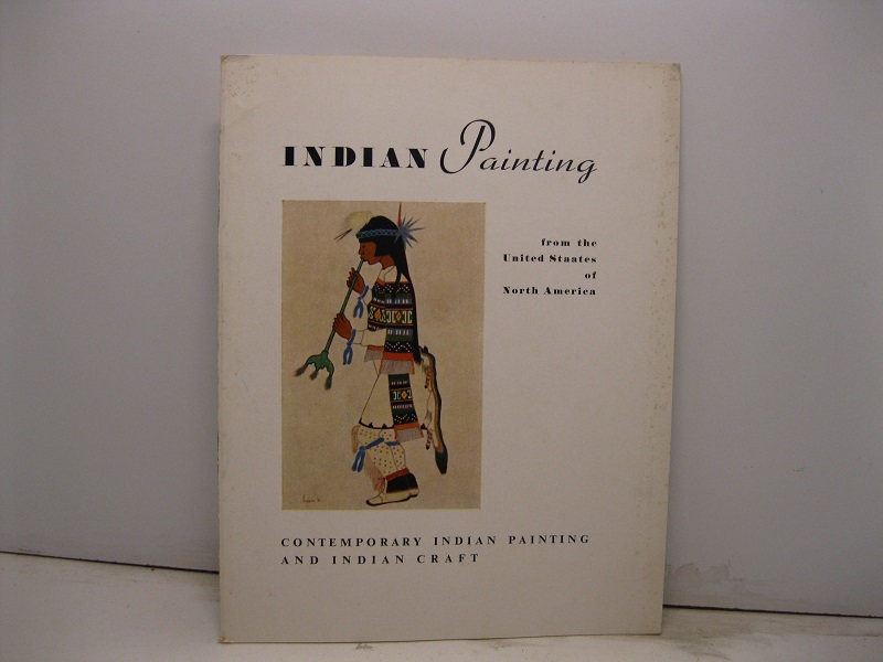 Indian painting from the United States of North America. Contemporary Indian painting and Indian Craft